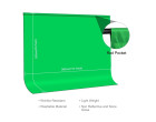 Фон студійний тканинний Puluz PU5214G green Chroma Key 3x2м