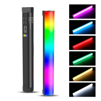 Постійне світло трубка магніт Puluz PU4139 RGB Tube Light