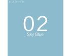 Фон паперовий Visico P-02 Sky Blue 2,75 x 10,0 м