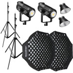 Набор постоянного света Godox SL200IIIBi-O2 Octabox  Kit