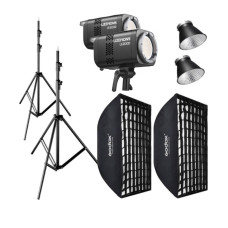Набор постоянного света Godox Litemons LE200D-S2 Softbox Kit
