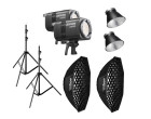 Набор постоянного света Godox Litemons LE200D-O2 Octabox Kit