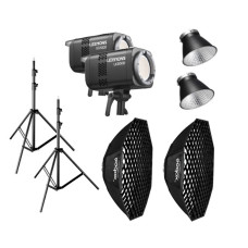 Набір постійного світла Godox Litemons LE200D-O2 Octabox Kit