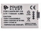 Аккумулятор Canon BP-110 Chip - PowerPlant (DV00DV1384)