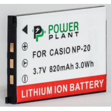 Аккумулятор Casio NP-20 - PowerPlant (DV00DV1042)