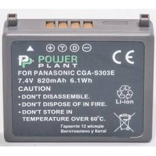 Аккумулятор Panasonic VW-VBE10, CGA-S303 - PowerPlant (DV00DV1341)