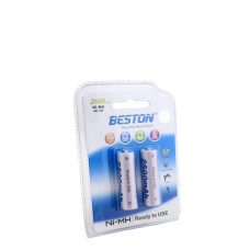 Аккумулятор Beston AA 2500mAh Ni-MH 2шт READY-TO-USE (AAB1837)