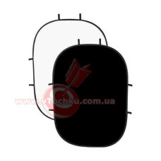 Фон в пружинной рамке SmartLight RE2010 Black/White 1,5x2,0m