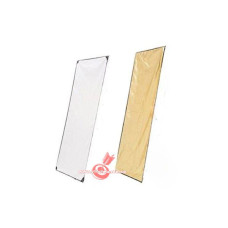 Панель на отражатель HYUNDAE PHOTONICS White/Soft Gold 80x120см