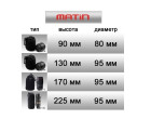 Чехол для объектива AccPro SB-03-M (10x14см) Matin