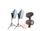 Набор студийного света Menik P-250-2 Softbox KIT