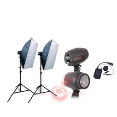Набор студийного света Menik P-250-2 Softbox KIT+ radio trigger