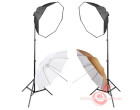 Набор постоянного света Mircopro FL-305-2 Mini Studio Kit