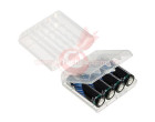 Футляр для аккумуляторов Sanyo battery case 4 (AA/AAA)