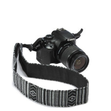 Нашейный ремень Visico Black/White Type