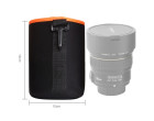 Чехол для объектива AccPro CA-1791E-M black/orange
