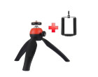 Штатив для смартфона AccPro TM-01R-SM black / red
