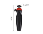 Штатив для смартфона AccPro TM-01R-SM black / red