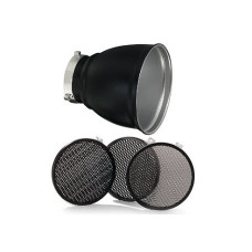 Рефлектор BOWENS GRID 60° REFLECTOR 18cm WITH 3 GRIDS с тремя сотами 1/8 3/16 1/4 (BW-1865)