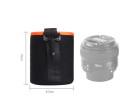 Чехол для объектива AccPro CA-1791E-S black/orange