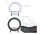 Кільцеве світло Falcon DVR-160TVC LED Ring (32W)