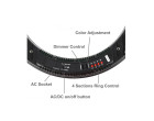 Кільцеве світло Falcon DVR-160TVC LED Ring (32W)