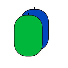 Фон в пружинной рамке Falcon RBP-6276/BCP-1001 Chroma Key blue/green (зелёный/синий)