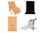Набір фонів для фотобокса Puluz PKT5200 120x60см (black, white, yellow)