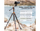 Штатив K&F Concept K234A6+BH-28L (KF09.087V5)