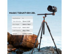 Штатив K&F Concept T254A7+BH-28L (KF09.119)