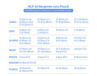 Чехол для объектива JJC NLP-10 (100 x 74 мм)