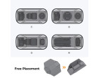 Cумка K&F Concept Alpha Camera Sling Bag Silver 10L (KF13.157)