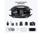 Cумка K&F Concept Alpha Camera Sling Bag Silver 10L (KF13.157)