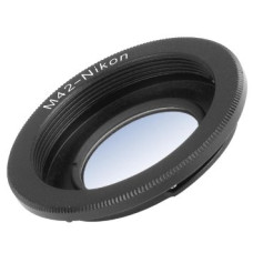 Переходное кольцо JYC для M42 - Nikon (с линзой)