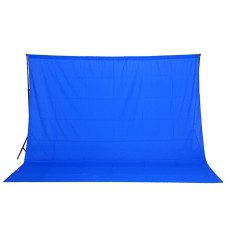 Фон студийный тканевый Visico PBM-3030 blue Chroma Key 3х3м