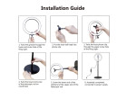 Кільцеве світло зі стійкою Puluz PKT3039 Ring Light 26см (20W)