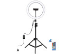 Кільцеве світло зі стійкою Puluz PKT3050 RGB Ring Light 30см (30W)
