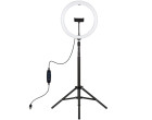 Кільцеве світло зі стійкою Puluz PKT3061B Ring Light 30см (25W)