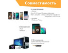 Петличний мікрофон Powerdewise Dual Lavalier Microphone Interview Set
