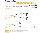 Петличний мікрофон Powerdewise Dual Lavalier Microphone Interview Set