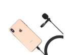 Мікрофон петличний Puluz PU426 1,5м (for iPhone)