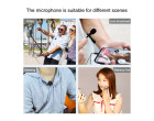 Мікрофон петличний Puluz PU426 1,5м (for iPhone)