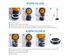 Кільцеве світло зі стійкою Puluz PU480B Ring Light 26см (20W)