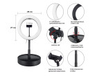 Кільцеве світло зі стійкою Puluz PU480B Ring Light 26см (20W)