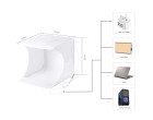 Фотобокс с подсветкой Puluz PU5023 LED 24x23x22см