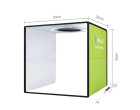 Фотобокс с подсветкой Puluz PU5032G 30x30x30см