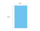 Фон для предметної зйомки Puluz PU5200L 120x60см blue
