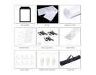 Фотобокс з підсвічуванням Puluz PU5210EU LED 200x120x80см