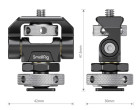 Шарнирное крепление SmallRig Monitor Mount with Cold Shoe Mount
