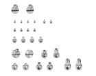 Набор винтов SmallRig Screw Set